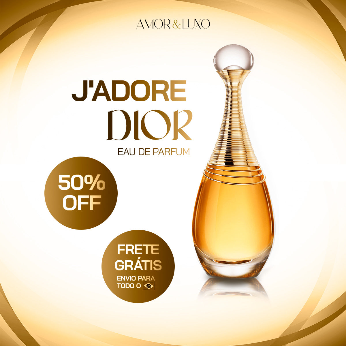 J'adore Dior - Perfume Femenino - Eau de Parfum - 100 ml (Oferta DE VERANO) - Envío gratis
