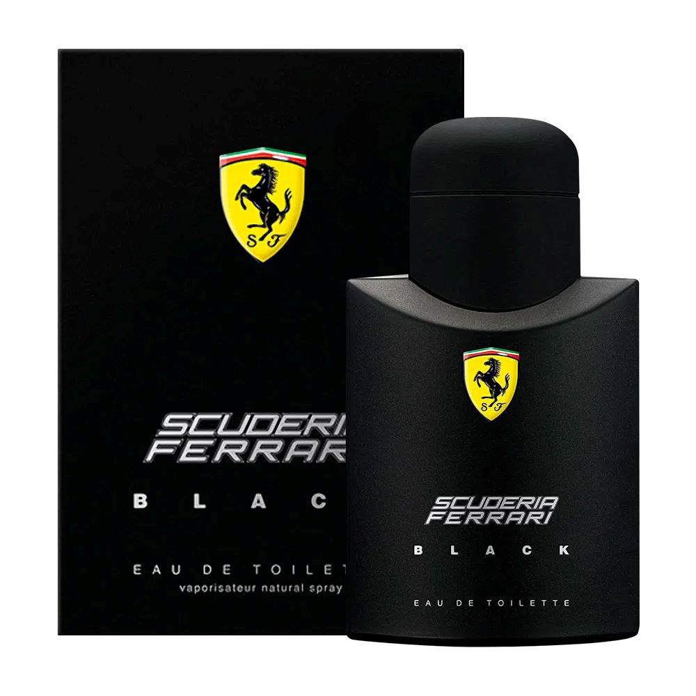 Perfume Ferrari Scuderia Black Masculino - 100 ml